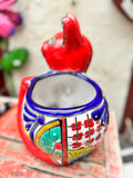 Talavera Cat Flower Pot Planter TCTP017