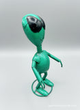 16" Metal Alien Turquoise