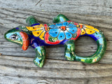 Talavera Wall Decor Gecko Iguana 10" TIG10006