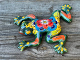 Talavera Wall Decor Frog 12" TF105