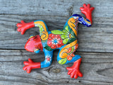Talavera Wall Decor Frog 12" TF118