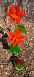 Metal Flowers Yard Or Garden Decor MRFB024