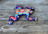 Talavera Wall Decor Frog 12" TF120