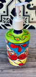Mexican Talavera Lotion or Soap Dispenser TD030