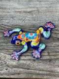 TALAVERA WALL DECOR FROG 10" TF010