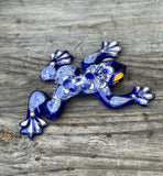 TALAVERA WALL DECOR FROG 10" TF012