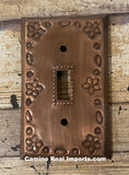 Tin Switch Duplex Toggle Switch Plate Plate Covers Copper