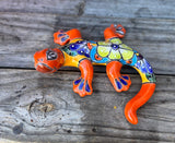 Talavera Wall Decor Gecko Salamander 8" TGS8015