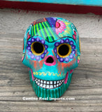 Day Of The Dead Hand Painted Skull MCS011
