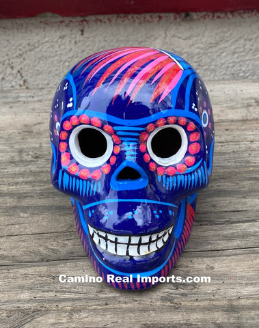 Day Of The Dead Hand Painted Skull MCS020