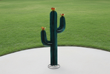 Garden Art Metal Rustic Green Painted Cactus 36" MCTGM001