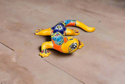 Talavera Wall Decor Gecko Salamander 8" TGS8019