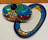 Talavera Pottery Butter Dish Hand Painted TBDMD004