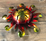Wall Hanging Metal Sun 9"  MTS90016