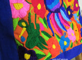Guatemala Pillow Cover Embroidered On Huipil Pillow Case GPC003