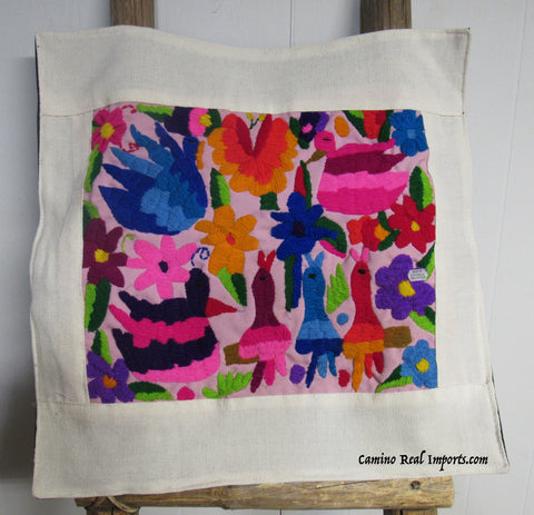 Guatemala Pillow Cover Embroidered On Huipil Pillow Case GPC009