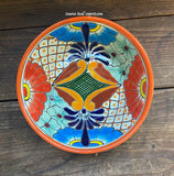 Mexican Talavera Pottery Bowl Plate 7" TPBPZ0020