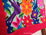 Guatemala Pillow Cover Embroidered On Huipil Pillow Case GPC007