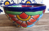 Talavera Pottery Soup Bowl Plate 6" TPB2001