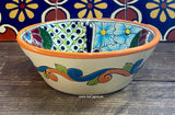 Mexican Talavera Pottery Bowl Plate 7" TPBPZ006