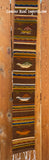 ZAPOTEC RUG 8" X 77" RUNNER WITH SOUTHWESTERN DESIGN  ZRR77-007
