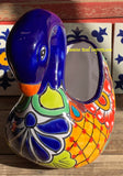 Mexican Talavera Pottery Swan TPS004