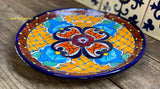 Mexican Wall Hanging Talavera pottery Plate 11" TP11015
