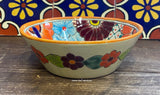 Mexican Talavera Pottery Bowl Plate 7" TPBPZ0014