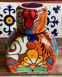 Talavera Water Jug with Cup TWG1CP004