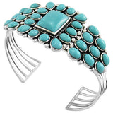 STERLING SILVER BRACELET TURQUOISE TSC058