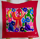 Guatemala Pillow Cover Embroidered On Huipil Pillow Case GPC004