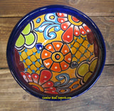 Talavera Pottery Soup Bowl Plate 6" TPB2012