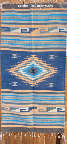 Southwest  Rug 30" X 60" Navajo Design NVR011