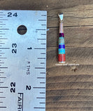 Sterling Silver Multi Color Pendant STSP0014