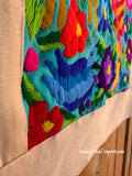 Guatemala Pillow Cover Embroidered On Huipil Pillow Case GCP012