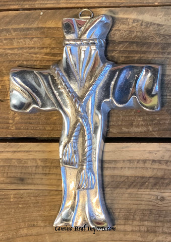 Wall Hanging Pewter Cross Decor MCP032