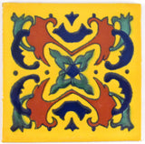 Mexican Tile 4"  T4012
