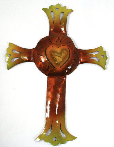 Wall Hanging Metal Cross Decor MCL004