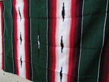 MEXICAN BLANKET XL 4.5' X 6.5' green