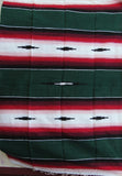 MEXICAN BLANKET XL 4.5' X 6.5' green