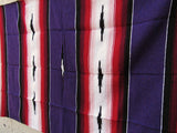 MEXICAN BLANKET XL 4.5' X 6.5' purple TFT003