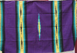 MEXICAN BLANKET XL 4.5' X 6.5' purple BLP001