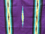 MEXICAN BLANKET XL 4.5' X 6.5' purple BLP001