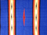 Mexican Blanket XL 4.5' X 6.5' Blue BL007