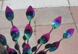Metal Rock Rocking Peacock Yard Garden Ornament MTPCS004