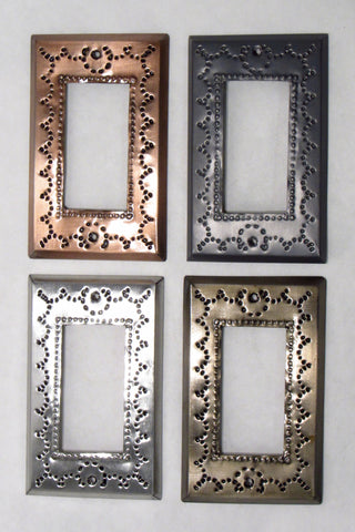 Tin Rocker Switch Plate Covers