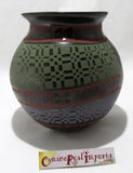 Mata Ortiz Vase Black Clay  MO011