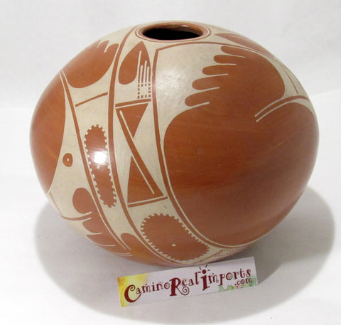 Mata Ortiz Vase Black Clay  MO010