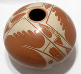 Mata Ortiz Vase Black Clay  MO010