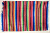 Mexican Sarate Blanket 4' X 6' serape zarape SAR40067